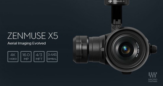 DJI-Zenmuse-X5X5R-drone-4k-Micro-Four-Thirds-camera