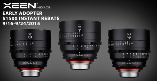 Rokinon XEEN cine lens discount