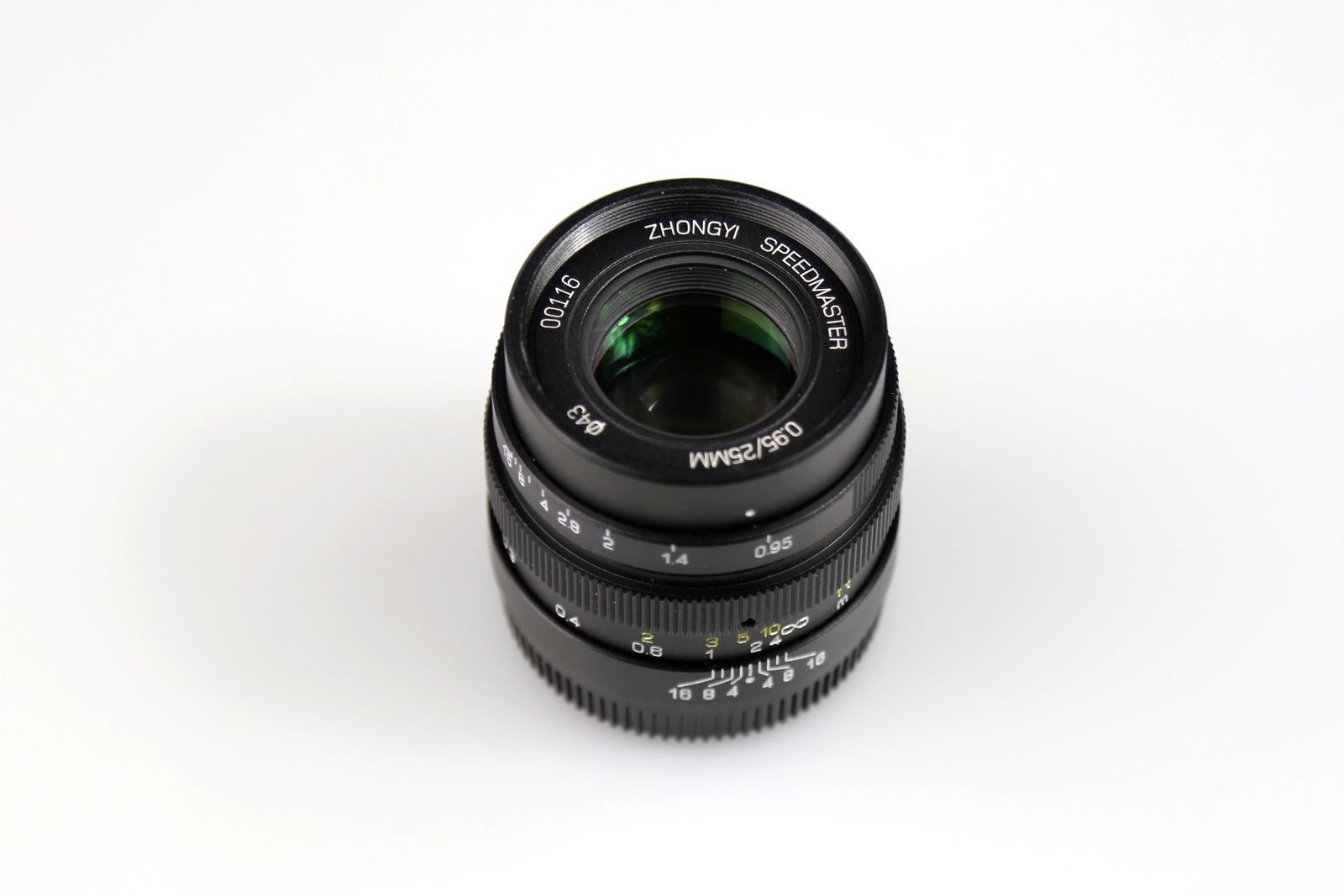 Zhongyi Mitakon Speedmaster 25mm f/0.95 lens for Micro Four Thirds