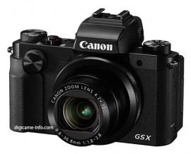 Canon Powershot G5 X camera