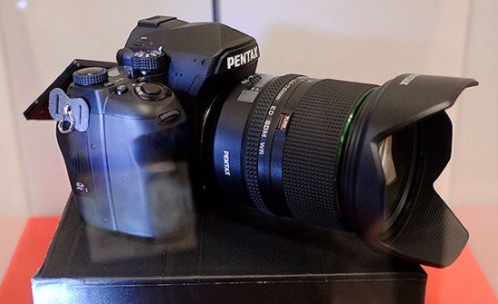 Pentax full frame DSLR camera