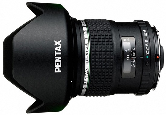 HD Pentax-D FA 645 35mm f/3.5 AL IF lens officially announced