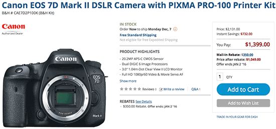 Canon-EOS-7D-Mark-II-camera-with-Pixma-PRO-100-printer-kit-sale-deal