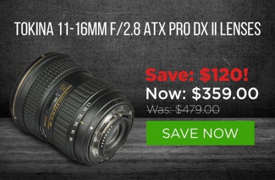 Tokina 11-16mm F:2.8 ATX Pro DX II Lens discount