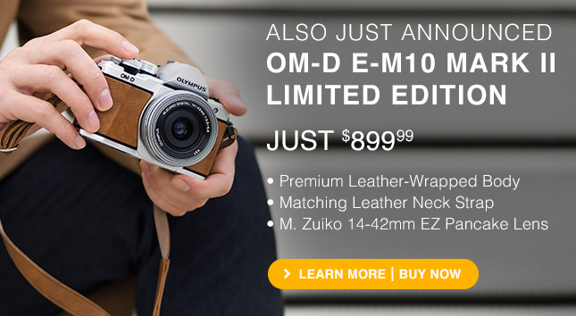 Olympus E-M10 Mark II limited edition camera