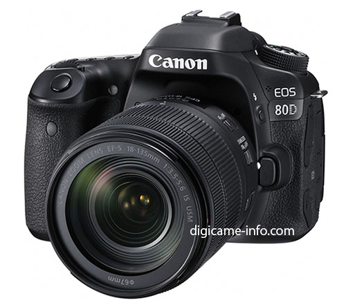 Canon EOS 80D DSLR camera