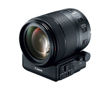 Canon Power Zoom Adapter PZ-E1 with EF-S 18-135mm Nano USM lens