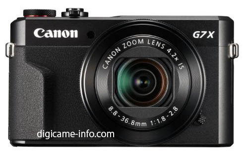 Canon PowerShot G7X Mark II camera