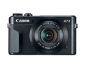 Canon Powershot G7 X Mark II camera