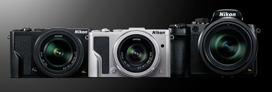 Nikon-DL-cameras