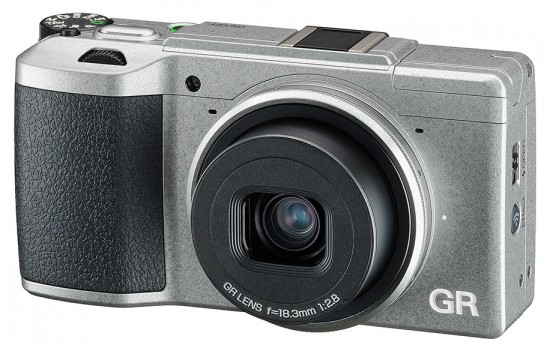 Ricoh-GR-II-Silver-Edition-camera-front