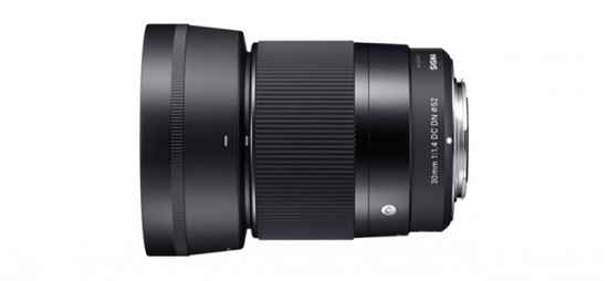 SIGMA 30mm F1.4 DC DN lens