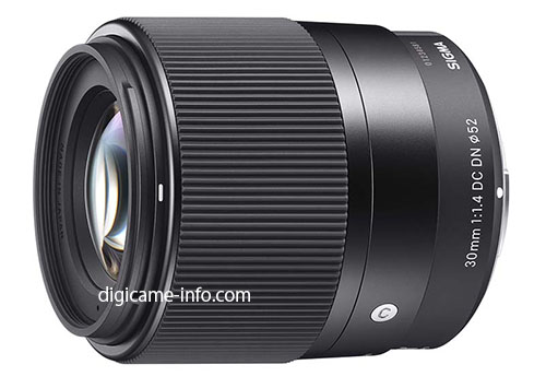 Sigma 30mm F1.4 DC DN Contemporary lens
