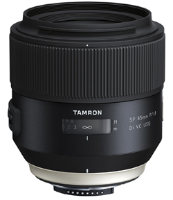 Tamron SP 85mm F:1.8 Di VC USD Model F016 lens