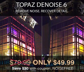 topaz denoise vs lightroom noise reduction