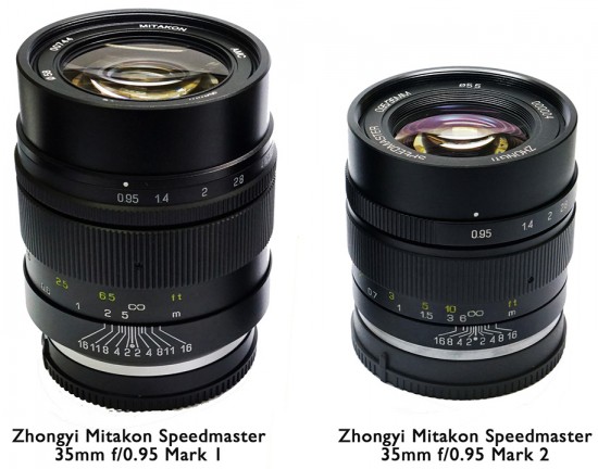 ZY-Optics-released-new-improved-Zhongyi-Mitakon-Speedmaster-35mm-f0.95-Mark-II-mirrorless-lens