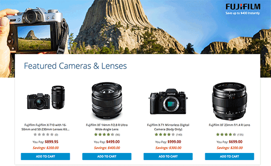 New Fuji Rebates Now Available In The US Photo Rumors