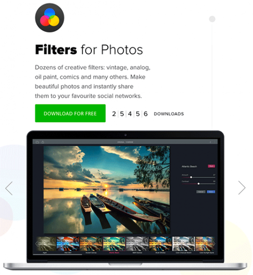 free download photo filter software for mac