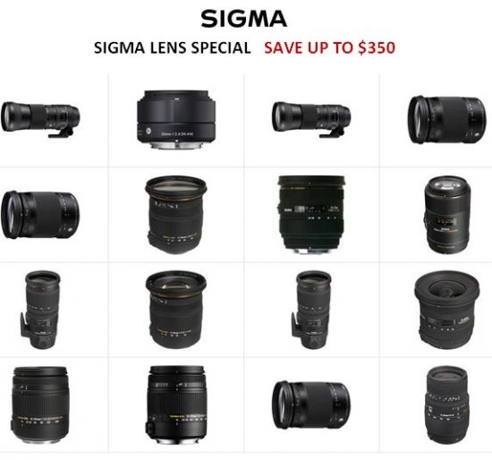 Sigma lens deals