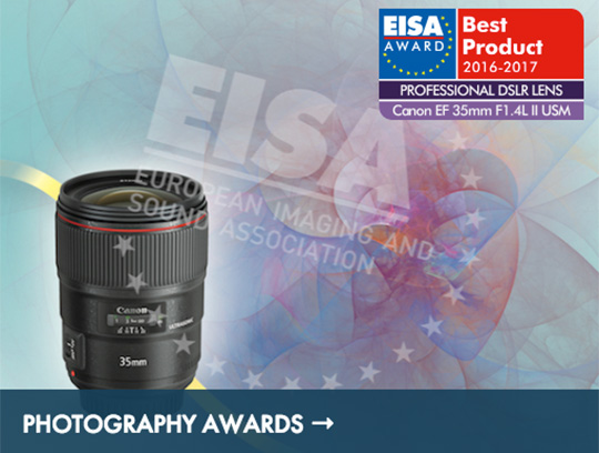 2016-2017 EISA photography awards