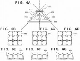 Canon teardrop microlens patent 2