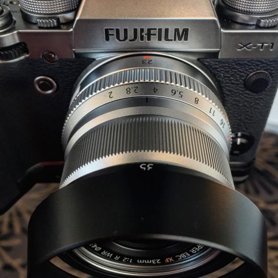 Fuji Fujinon XF 23mm f:2 R WR Asph lens