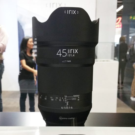 Irix 45mm f/1.4 lens