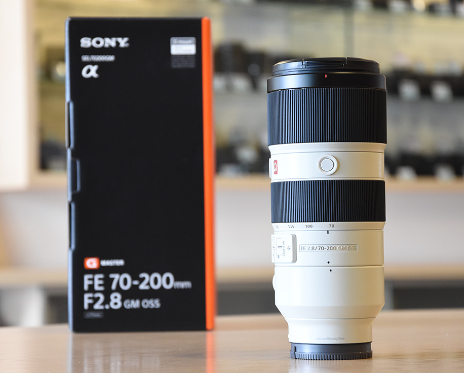 The Sony FE 70-200mm f/2.8 GM OSS lens will be hard to get the 