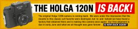 Holga 120N Middelgroot formaat Film Camera Plastic Lens Zwart Lichaam