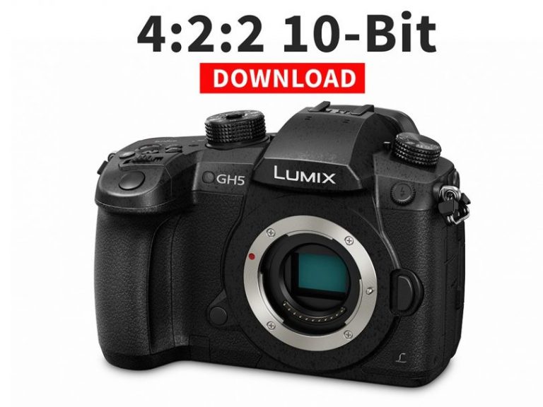 Panasonic to release a firmware update v1.1 for the GH5 with 10-bit 4:2
