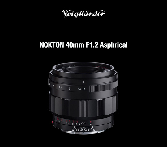 Voigtlander NOKTON 40mm f/1.2 Aspherical lens for E-mount: US