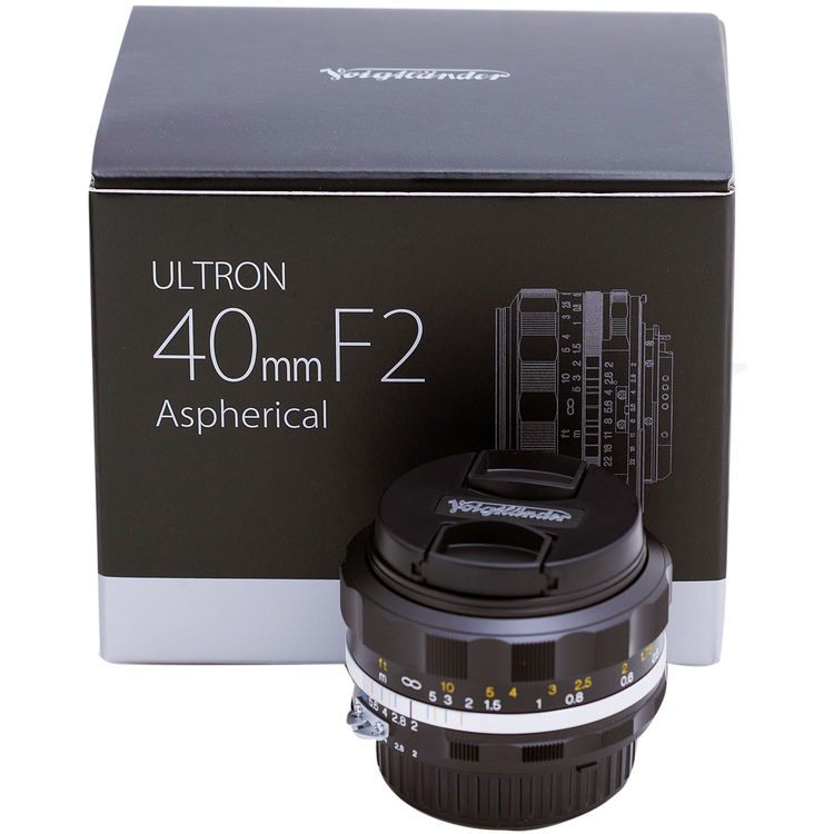 The new Voigtlander Ultron 40mm f/2 SL IIS Aspherical lens for Nikon F