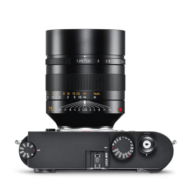 Leica announces a new 1kg/$12,795 Noctilux-M 75mm f/1.25 ASPH lens