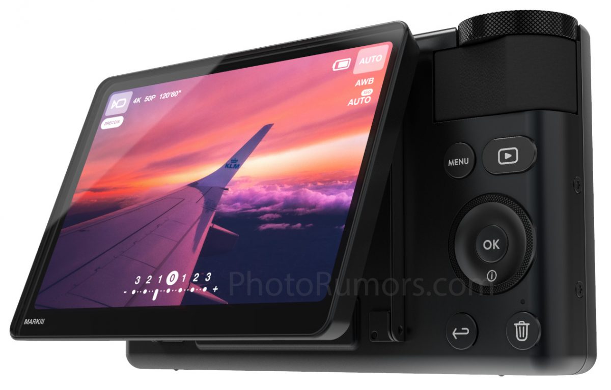 Leaked pictures of the upcoming Canon G7X Mark III camera - Photo Rumors
