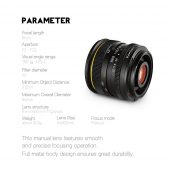 New: Sainsonic Kamlan 55mm f/1.2 and 8mm f/3 lenses - Photo Rumors