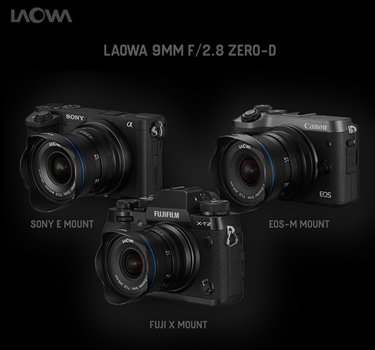 You Can Now Purchase The New Venus Optics Laowa 9mm F 2 8 Zero D Aps C Mirrorless Lens Photo Rumors