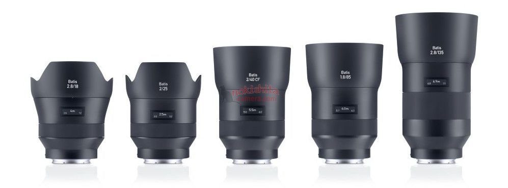 First pictures of the upcoming Zeiss Batis 40mm f/2 CF FE lens