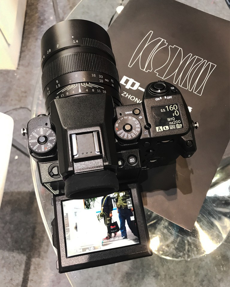 The new Mitakon Speedmaster 65mm f/1.4 lens for Fujifilm GFX will 