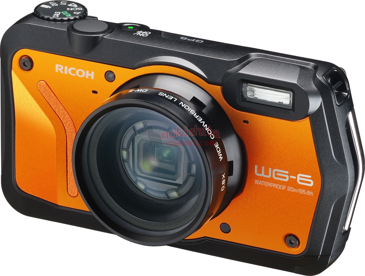 初めて出品します RICOH WG-6 ORANGE デジタルカメラ
