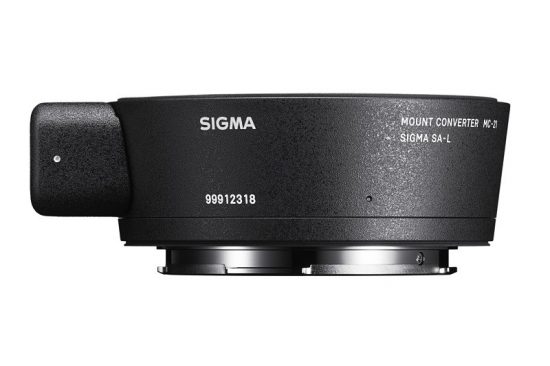 Pricing and availability of the new Sigma MC-21 SA and EF L-mount ...