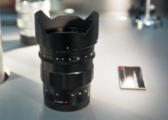 Voigtländer Nokton 21mm f/1.4 Aspherical lens for E-mount