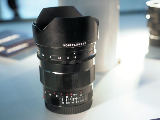Voigtländer Nokton 21mm f/1.4 Aspherical lens for E-mount