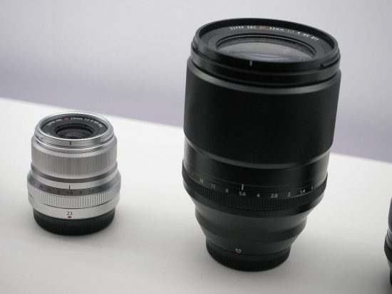 Fuji Fujinon XF 33mm f/1 R WR lens