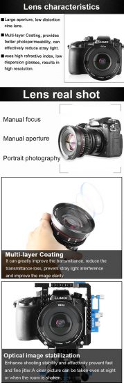 New Meike 16mm T2.2 manual focus cinema lens for Micro Four Thirds ...