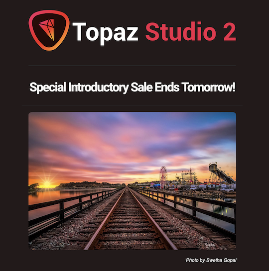 new changes to topaz studio