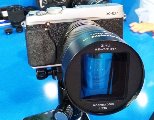 New: Sirui 50mm f/1.8 Anamorphic lens for Sony E-mount, Fujifilm X 