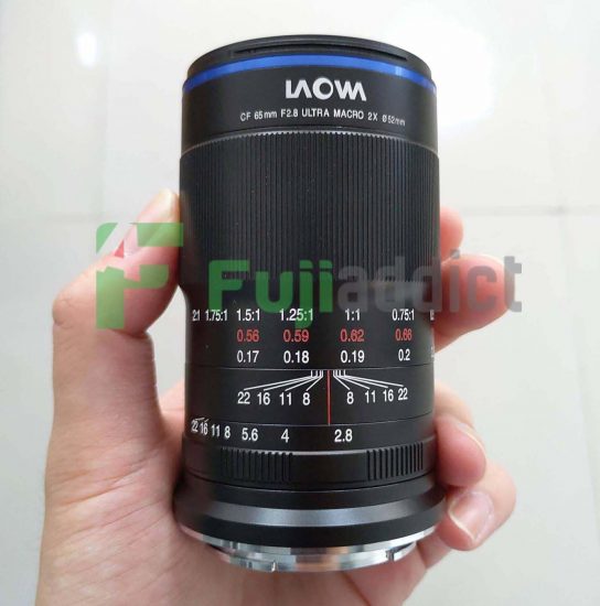 New Laowa 65mm f/2.8 2X Macro APS-C lens in development from Venus
