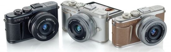 Olympus PEN E-PL10 camera listed as discontinued