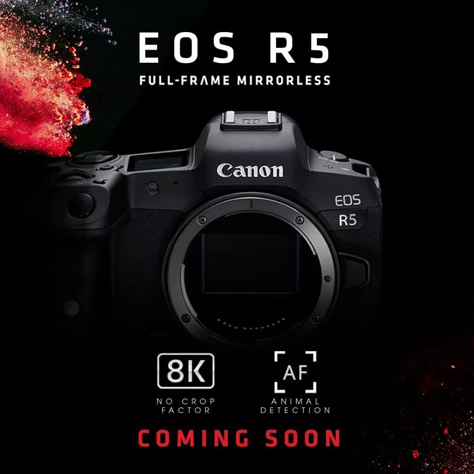 The upcoming Canon EOS R5 camera already registered in Korean ...
