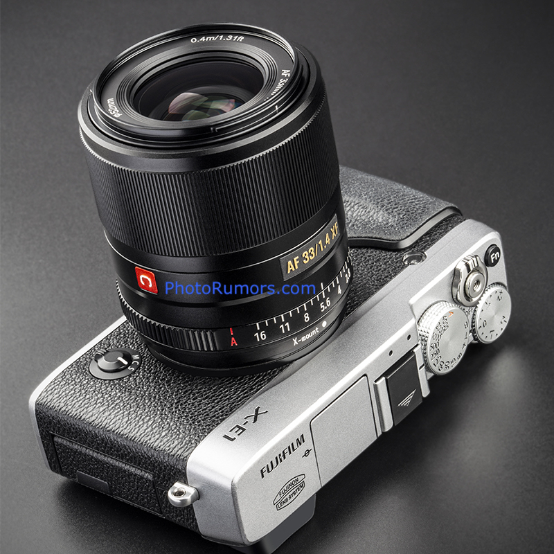 New Viltrox AF 33mm f/1.4 mirrorless lens coming in April - Photo